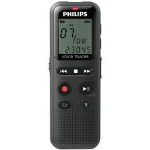 Philips - Audiorecorder Stylo DVT1160 - Zwart - 623 uur opname - 8 MB geheugen