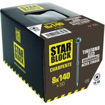 Tirefonds à tête hexagonale Torx - Norail