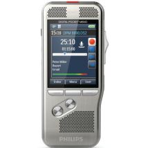 Philips - Dicteerapparaat PocketMemo DPM8900 - 700 uur opname, 4GB geheugen, Zilver