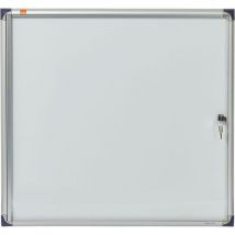 Vitrine d'intérieur extra plate à fond magnétique - Nobo