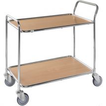 Chariot de service avec tablettes 10200x555 - Kongamek