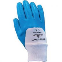 Gants grip polyvalents 4400 enduit nitrile bleu - Contact alimentaire