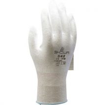 Gants résistants aux coupures 542 blanc - Enduction polyuréthane_Showa