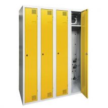 Vestiaire séchant industrie propre - 1 à 4 colonnes - Sur socle - Akaze