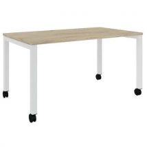 Bureau avec pieds arche mobile Arial - 140x80cm - Eol