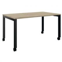 Bureau avec pieds arche mobile Arial - 140x80cm - Eol
