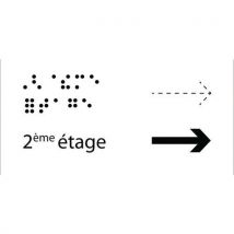 Manchon en braille pour main courante