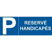 Parkeerbord RESERVE HANDICAPES voor invaliden + letter P