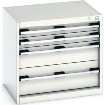 Werkplaatskast 4 Lade Cubio Sl-656-4.1 L.grs_40011040.16v, - Bott