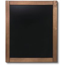Krijtwandbord Classic Lichtbruin 60x80 Geel Twee Haken, - Showdown Displays