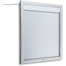 Vitrine d ́extérieur, verrouillable, bandeau lumineux LED