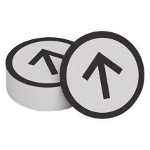 Markering Voor Stootbord Pijl Zwart,