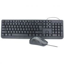 Toetsenbord + Muisset met bedraad numeriek toetsenbord