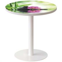 Guéridon Easy Ø 60 cm plateau coloris Décor