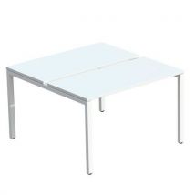 Bureau droit 2 places Bench Easy Office Paperflow