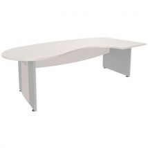 Bureau convivial pieds panneaux Quatuor