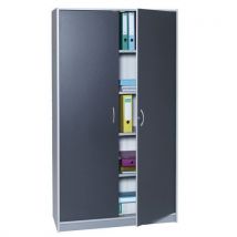 Armoire portes battantes couleur caisson aluminium