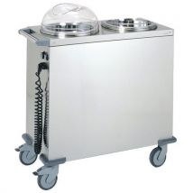 Bordenwarmer 2 Stapels Borden, - Tournus Equipement