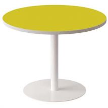 Guéridon Easy plateau Ø 80 cm coloris uni Paperflow