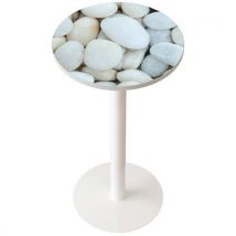 Table de réunion haute Easy office Ø 60 cm plateau coloris Décor