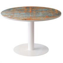 Table de réunion Easy office ronde plateau coloris Décor