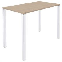 Table de réunion haute 140x60 Lounge 4 pieds