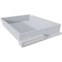 Tiroir 6cm blanc protèges étiquettes E-Clen ergonomique
