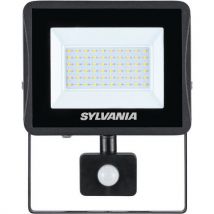 Led-schijnwerper voor buiten, extra plat, met PIR-sensor - Sylvania