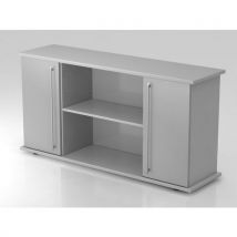 Armoire basse à portes SB - Poignée plastique-2 niveaux - Hammerbacher