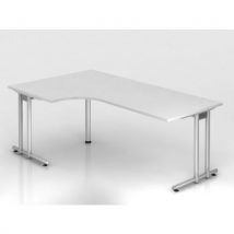 Bureau angle 90° piètement en C série NS82 - 200x120 cm - Hammerbacher