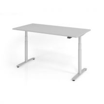 Bureau assis-debout série XDLR - 160x80 cm - Hammerbacher