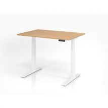 Zit- en stabureau elektrisch 120x80cm XDKB12 eik - Hammerbacher