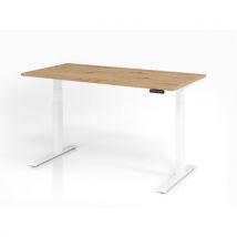 Zit- en stabureau elektrisch 160x80cm XDKB16 eik - Hammerbacher