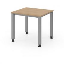 Bureau carré à 4 pieds carrés - 80x80 cm - Hammerbacher