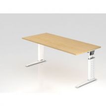 Bureau piètement en C série US19 - 180x80 cm - Hammerbacher