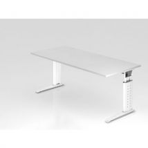 Bureau met C-vormig onderstel 180x80cm US19 - Hammerbacher