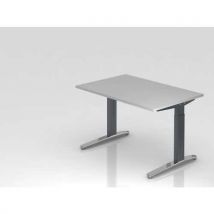 Bureau série XB - Pied graphite brillant - 120x80 cm - Hammerbacher