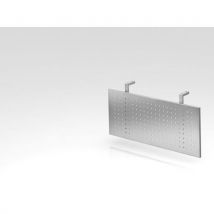 Panneau brise-vue sous bureau argenté - Hammerbacher