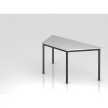 Table de réunion trapèze à pieds ronds - 160x69 cm - Hammerbacher