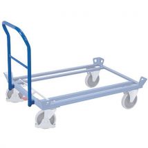 Mobiele duwstang voor transportwagen voor pallets