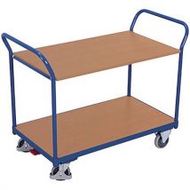 Chariot à 2 plateaux