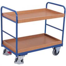 Chariot à étagères bas