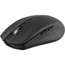 Muis Oplaadbaar Gradient Dual Connect - Zwart, - TNB