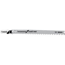 Bosch - Decoupeerzaagblad T345 XF Progressor - 132mm - Multi Materiaal, Hout & Metaal