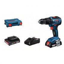 Accuklopboor/schroefmachine Gsb 18v-55 2.0 Ah In L-case, - Bosch