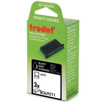 Kartonnen verpakking met 3 inktcassettes 6/4921 - Trodat