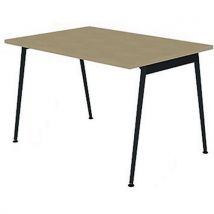 Bureau simple 120x80 cm Solal - Quadrifoglio