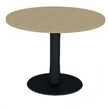 Table de réunion avec plateau ronde diamètre 100 cm - Quadrifoglio