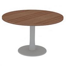 Table de réunion avec plateau ronde diamètre 120 cm - Quadrifoglio