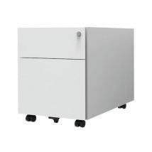Caisson mobile métal 2 tiroirs